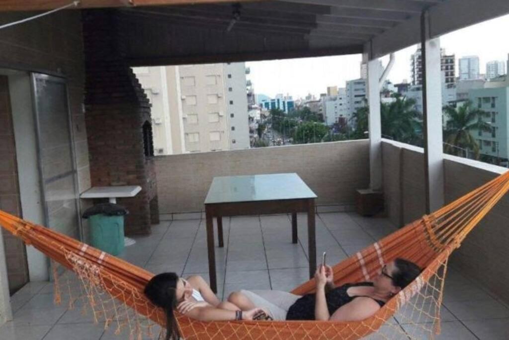 Cobertura Enorme Com Varanda E Churrasqueira Guarujá Zewnętrze zdjęcie